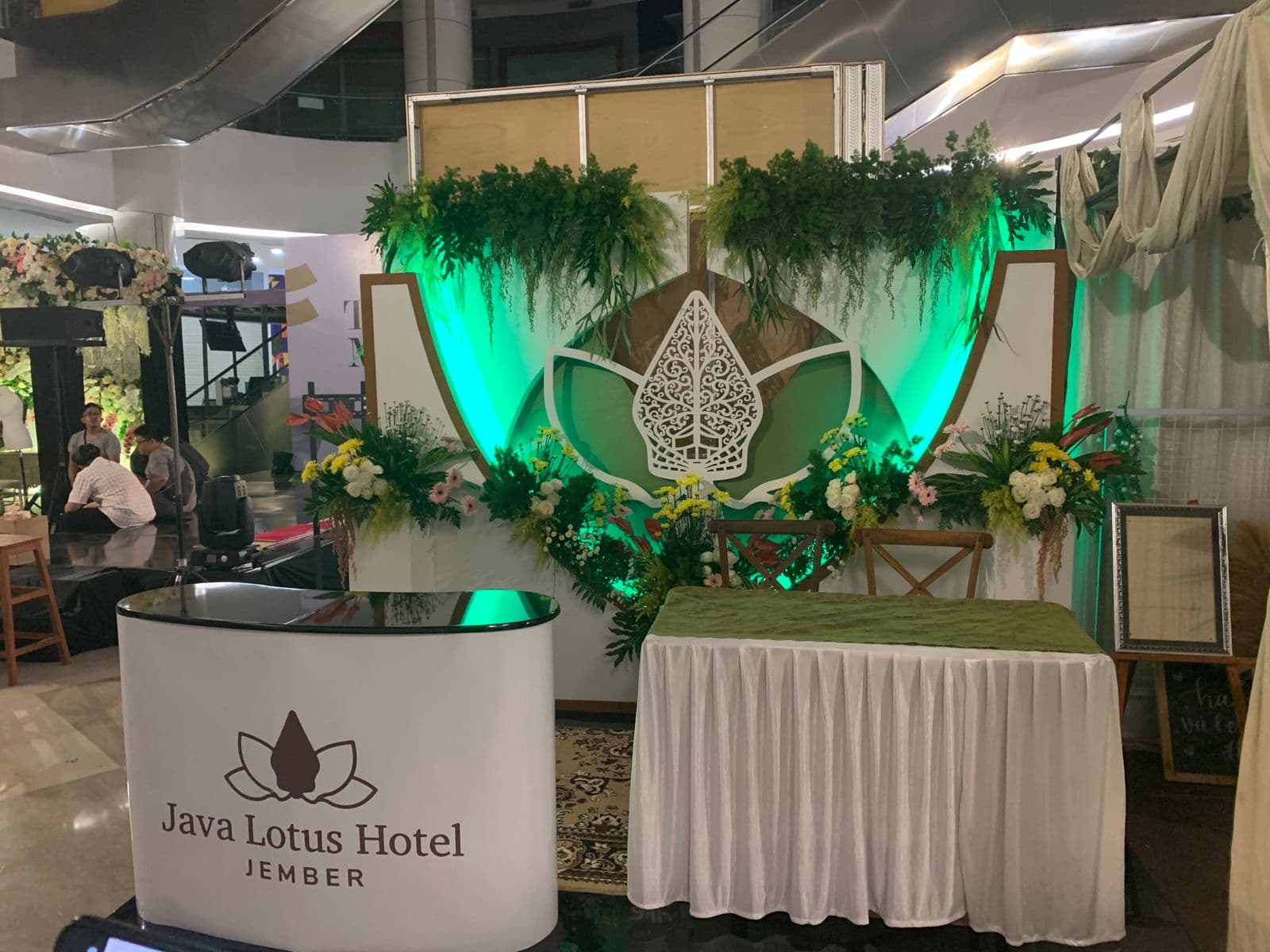 Java Lotus Hotel Wedding & Event Booth